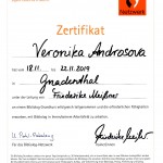 Bibliolog Veronika Zertifikat